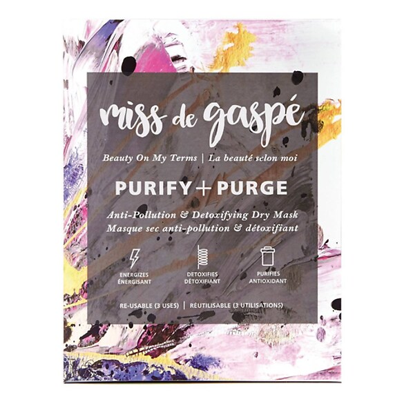 PURIFY + PURGE - Máscara anti-poluição, MISS DE GASPE